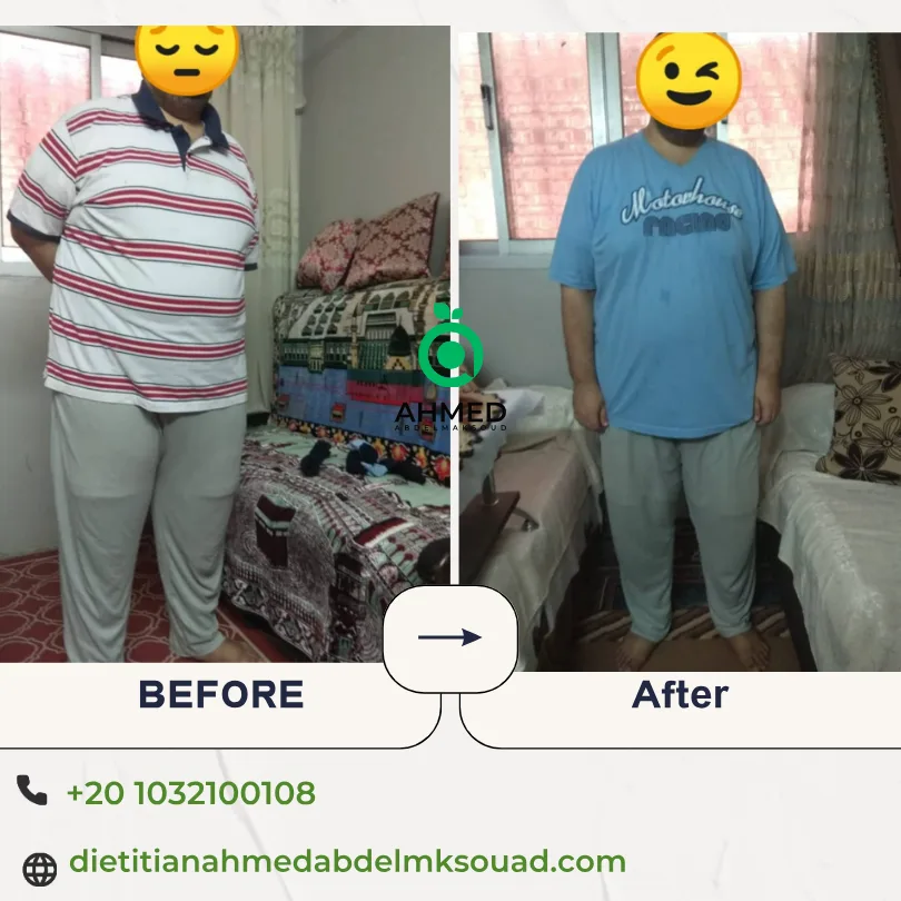 قصة نجاح 11 من 11: صورة قبل وبعد المتابعة