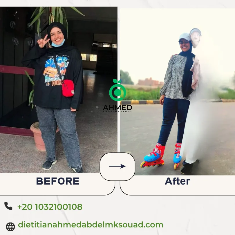قصة نجاح 6 من 11: صورة قبل وبعد المتابعة